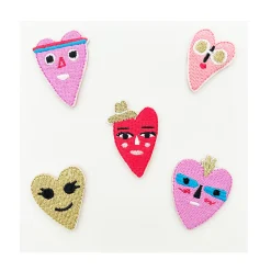Heartbeat Gang Patch Set, Pack of 5