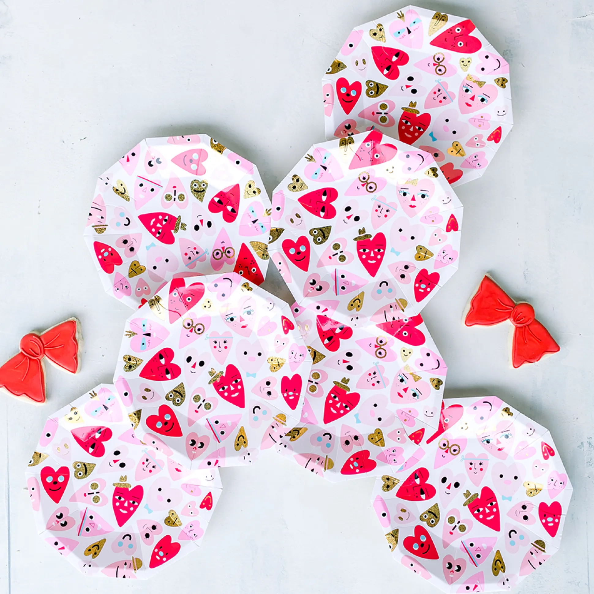 Heartbeat Gang Small Plates, Pack of 8