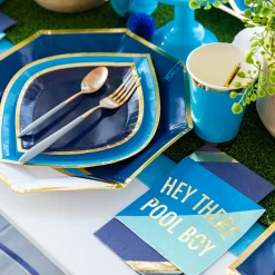 Hey There Pool Boy Witty Cocktail Napkins, Pack of 20
