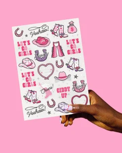 Hoedown Tats, Pack Of 46