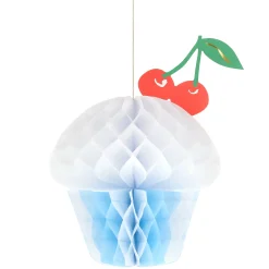 Honeycomb Cupcake Decorations (x 4)