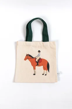 Horse Mini Tote Bag, Set of 3