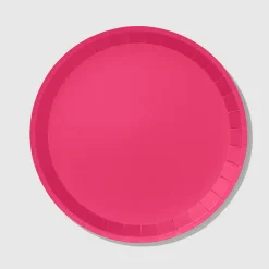 Hot Pink Classic Large Plates (10 per pack)