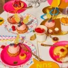 Hot Pink Classic Small Plates (10 per pack)