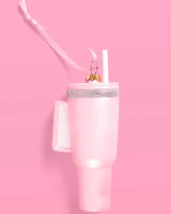 Hydration Queen Ornament - pearl pink ornament