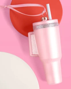 Hydration Queen Ornament - pearl pink ornament