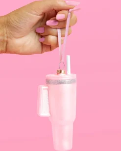Hydration Queen Ornament - pearl pink ornament