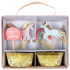 I Believe In Unicorns Cupcake Kit