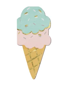 Ice Cream Cone Napkins (25 per pack)