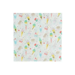 Ice Cream Dreams Large Napkin, Pack of 16