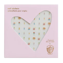 Ice Cream Dreams Nail Stickers, Pack of 100