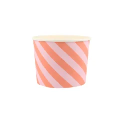 Ice Cream Tubs & Spoons, Pack of 12