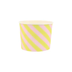 Ice Cream Tubs & Spoons, Pack of 12