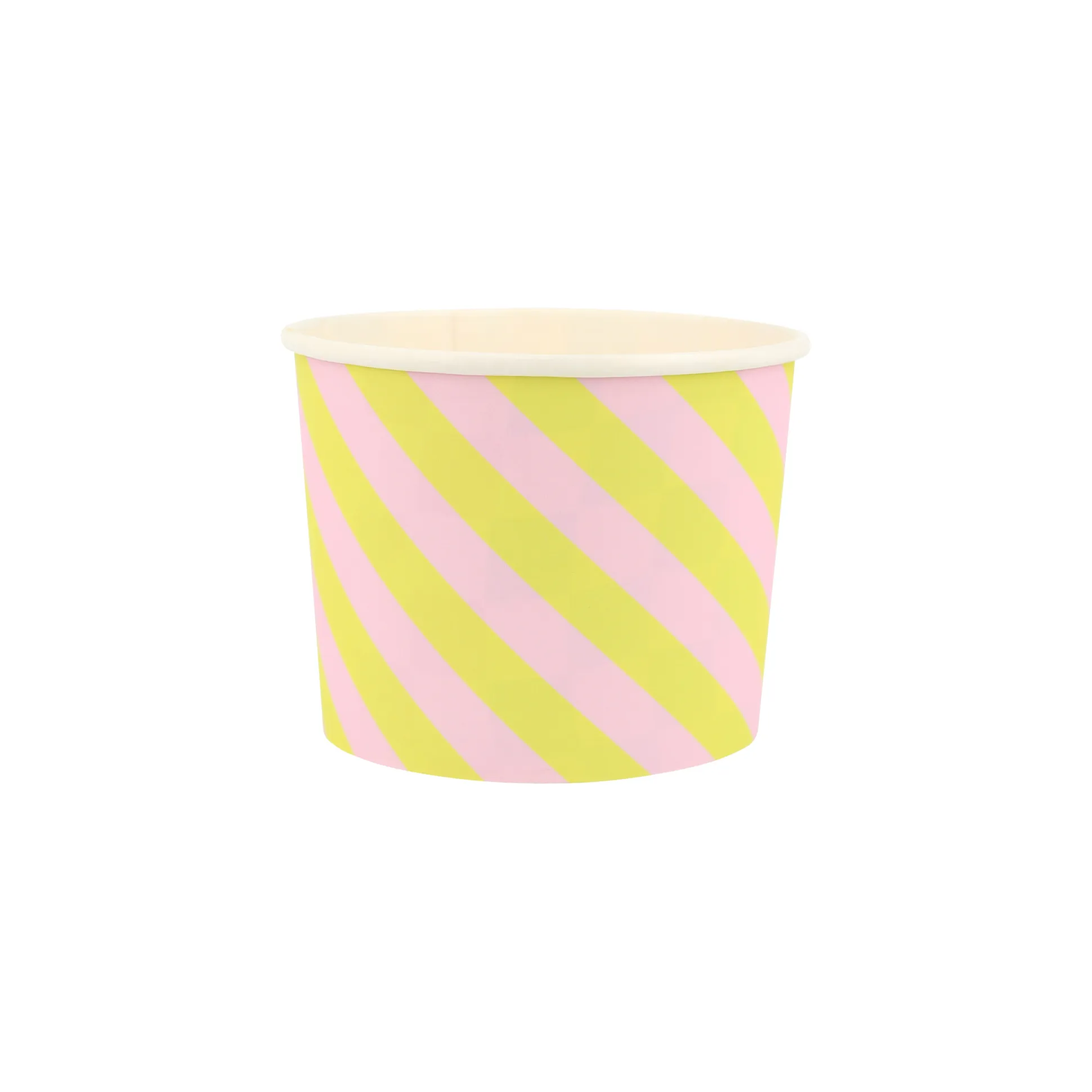 Ice Cream Tubs & Spoons, Pack of 12