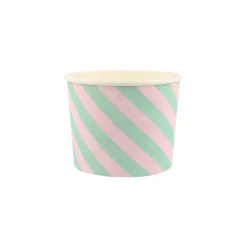 Ice Cream Tubs & Spoons, Pack of 12