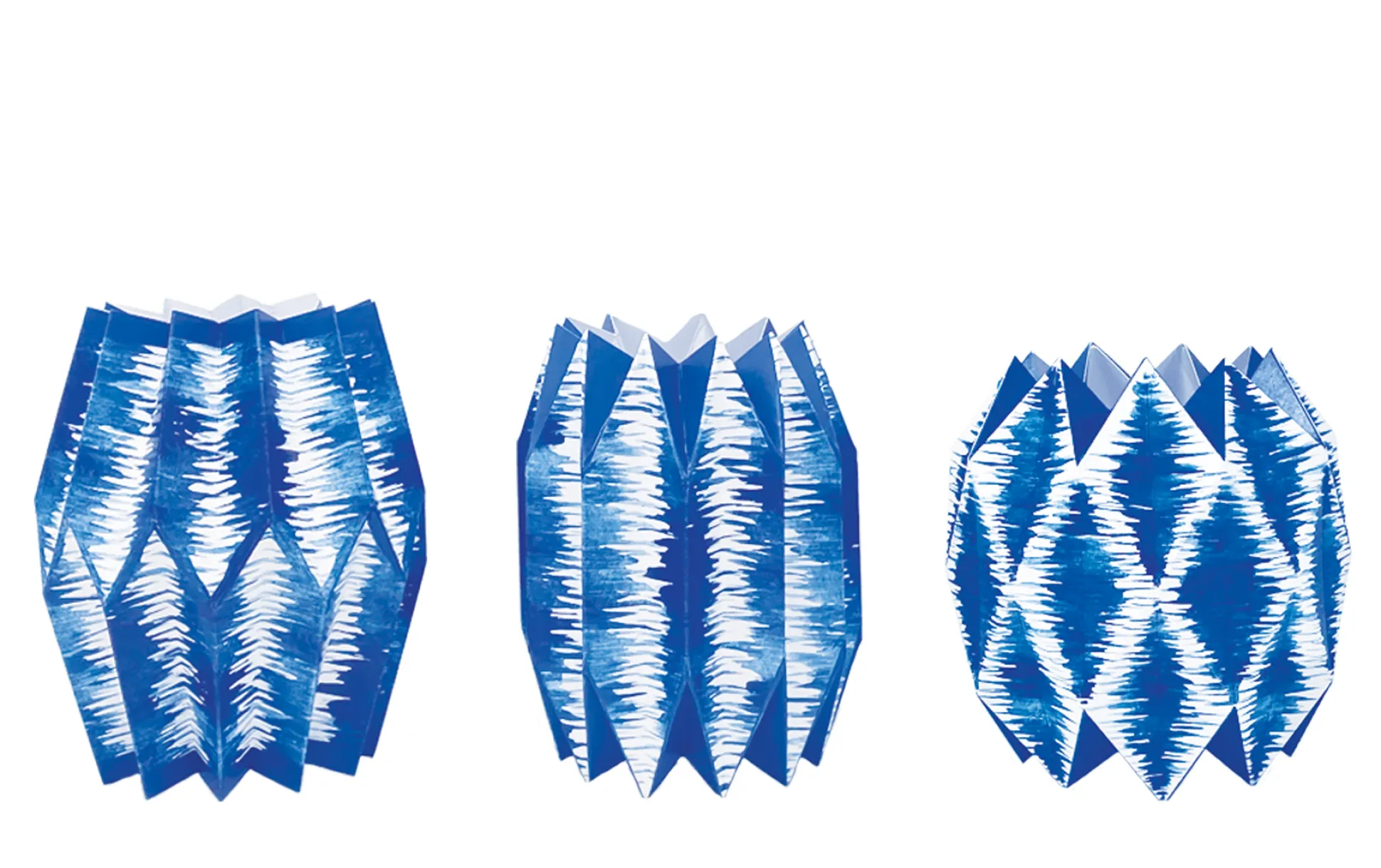 Ikat Vase Wraps, Set of 3