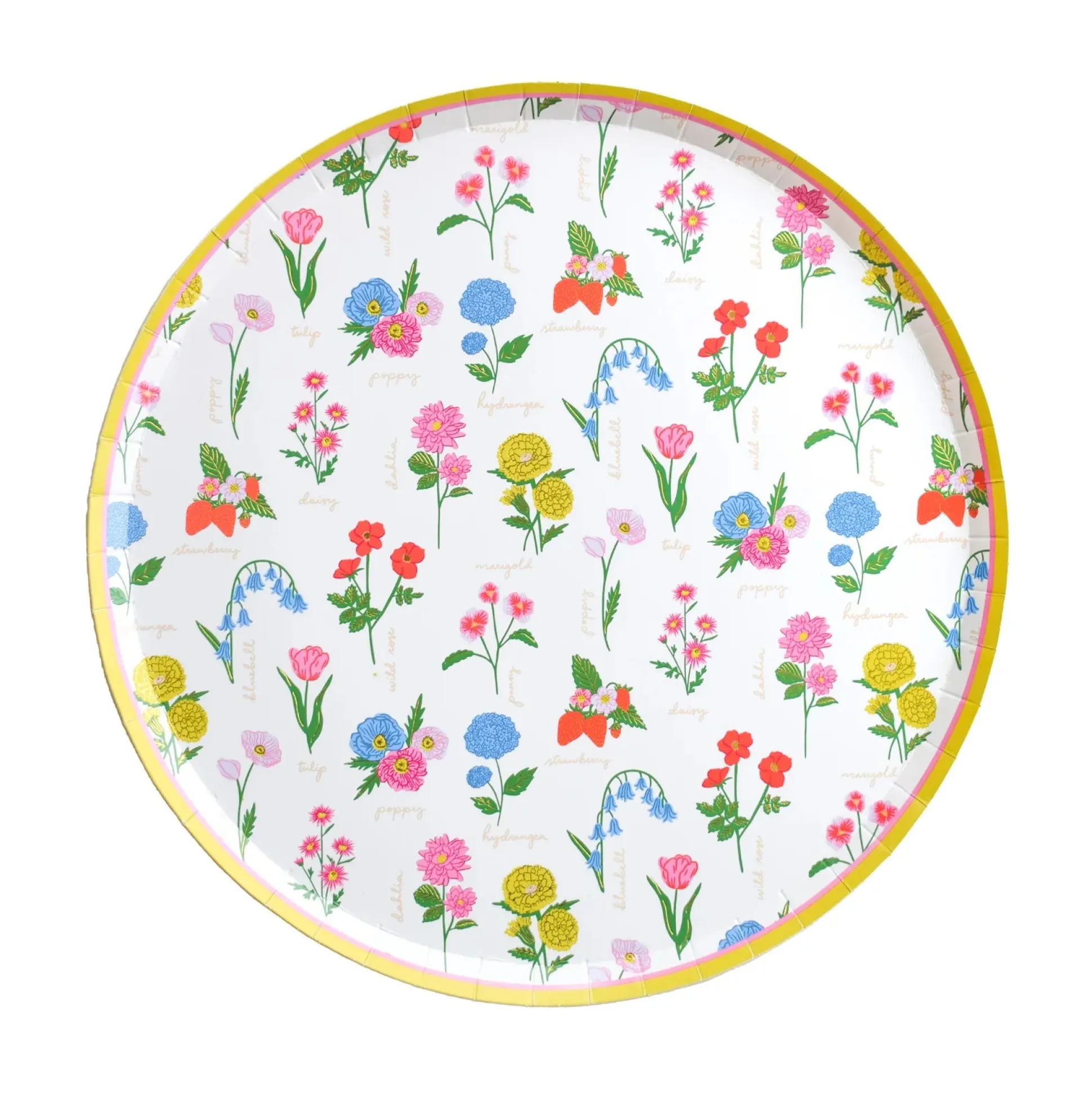 In Bloom Floral Dinner Plates