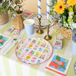 In Bloom Seed Packet Dinner Plates
