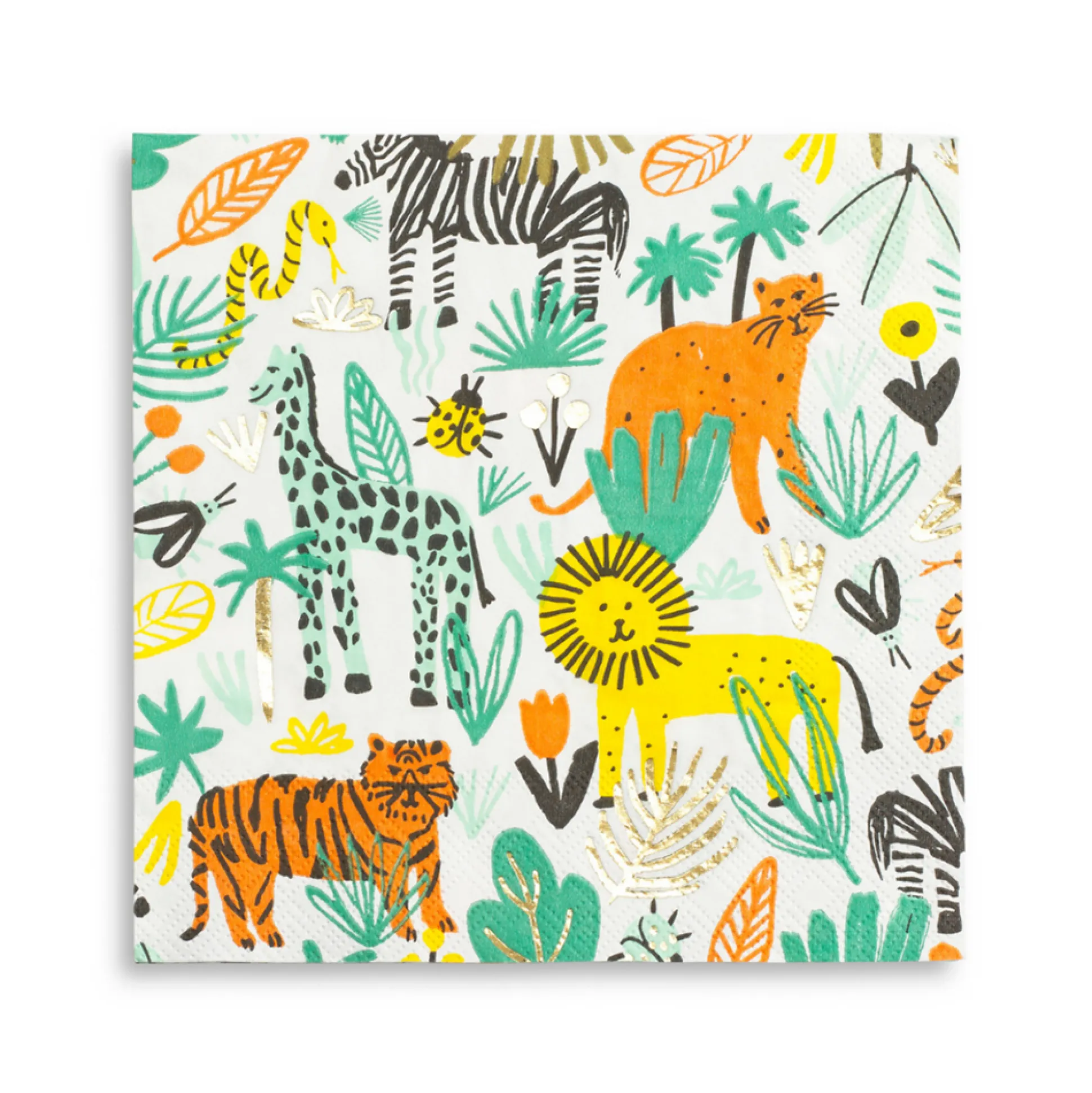 Into the Wild Large Napkins, Pack of 16