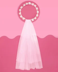 Iridescent Veil - Flower Crown Veil