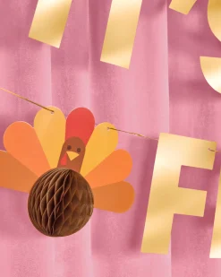 It's Giving Friends Banner - 3D paper banner