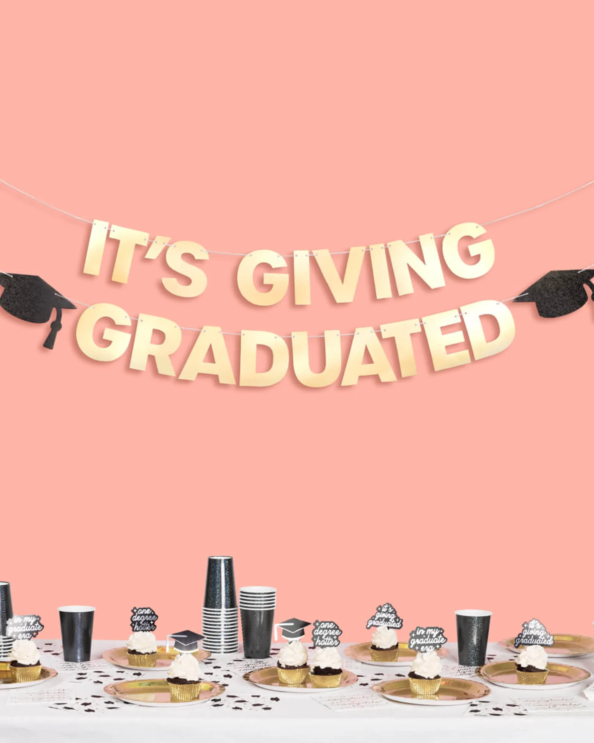 It's Giving Graduated Banner