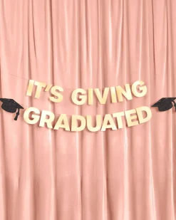 It's Giving Graduated Banner