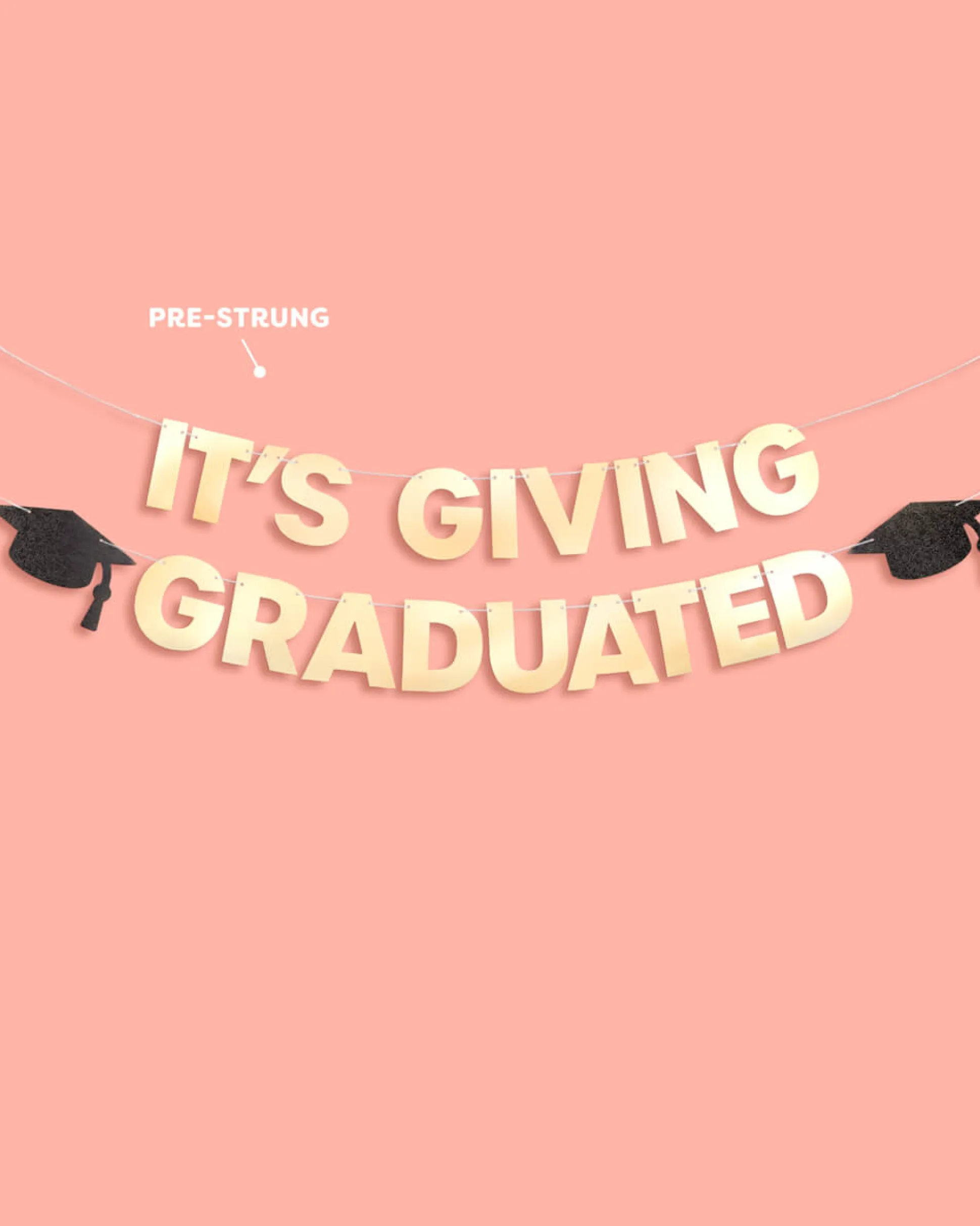 It's Giving Graduated Banner