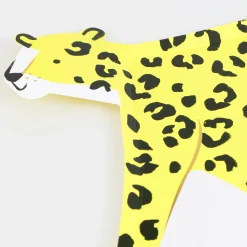 Jaguar Shaped Plates (x 8)