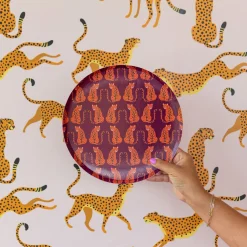 Jungle Animals Dinner Plates, Pack of 8