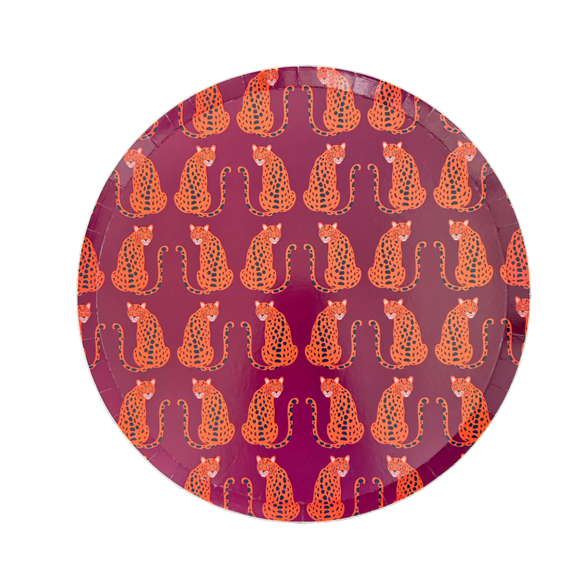 Jungle Animals Dinner Plates, Pack of 8