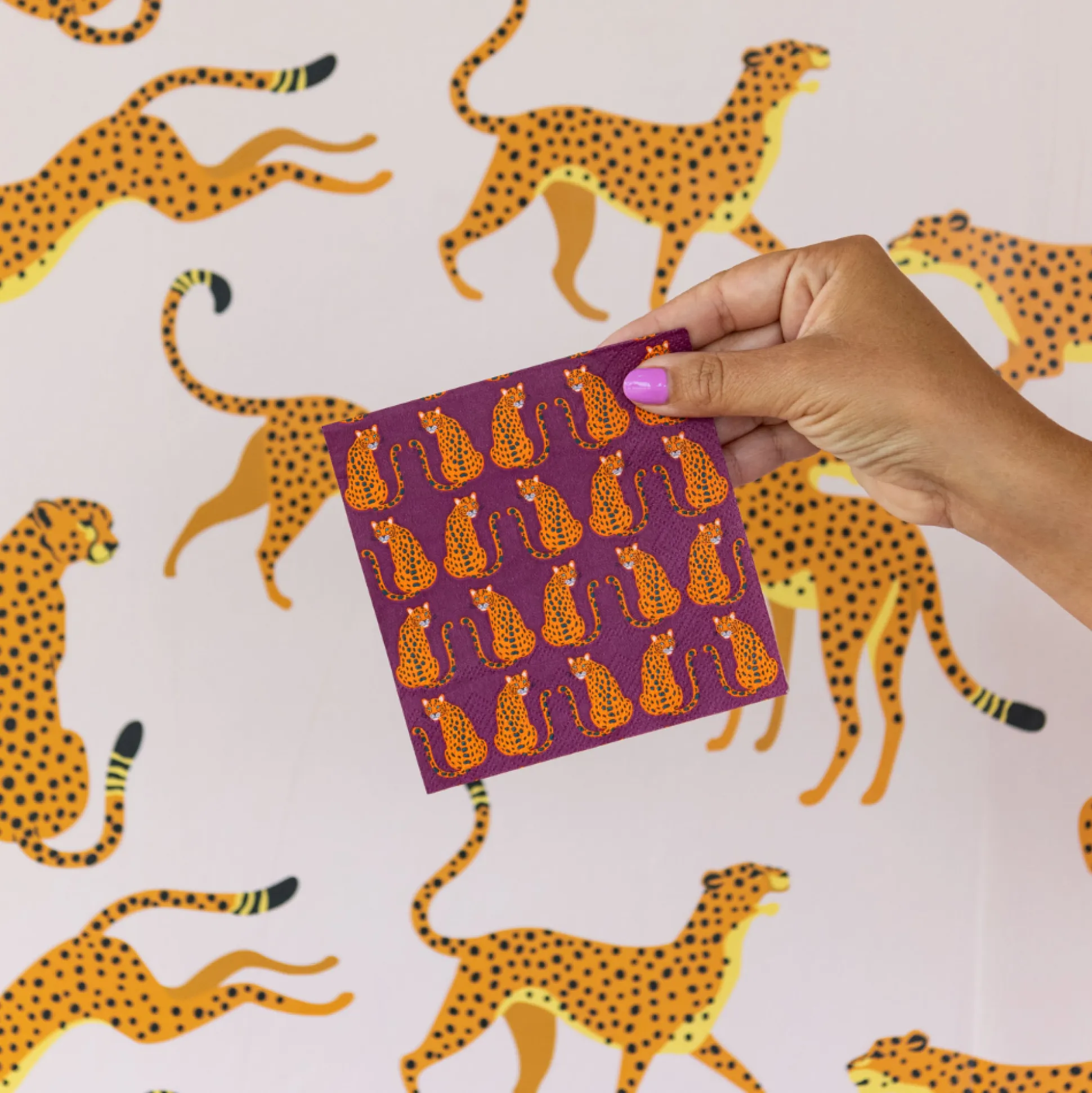 Jungle Animals Large Napkins, Pack of 16