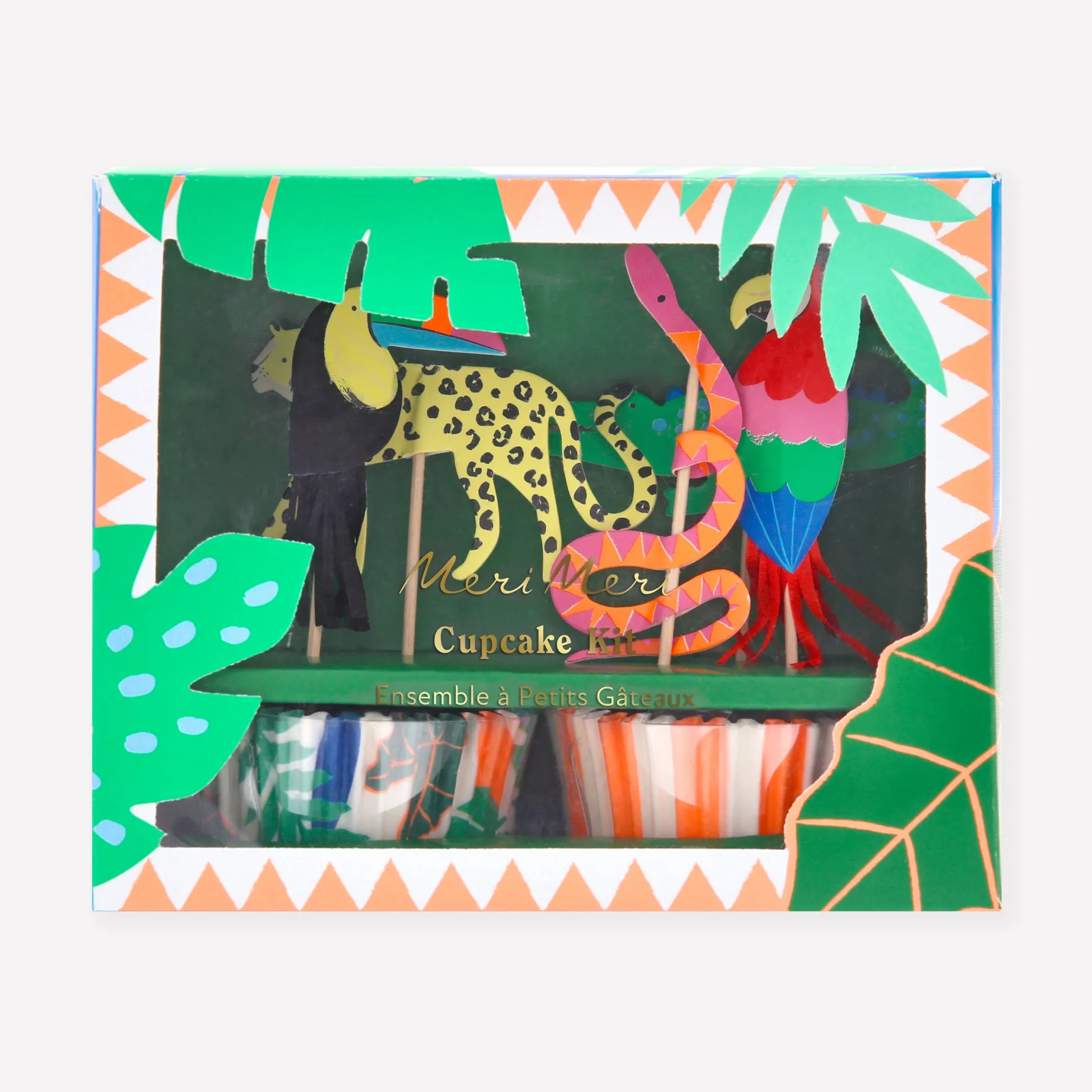 Jungle Jamboree Cupcake Kit (x 24 toppers)