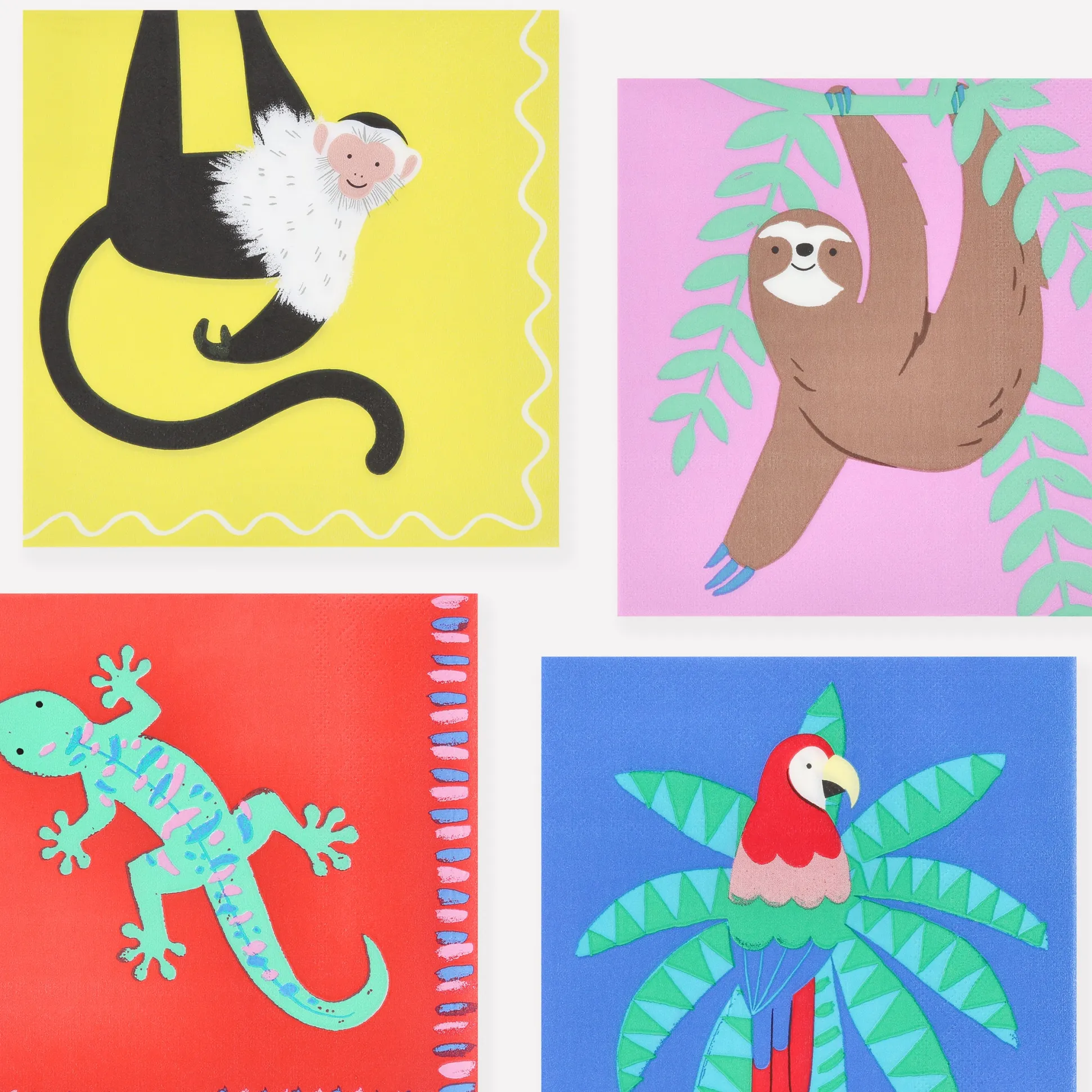 Jungle Jamboree Large Napkins (x 16)