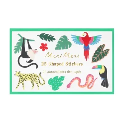 Jungle Jamboree Shaped Stickers (x 25 stickers)