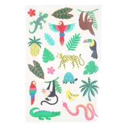 Jungle Jamboree Temporary Tattoos (x 2 sheets)