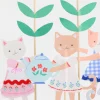 Kitten Club Cake Toppers (x 4)