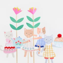 Kitten Club Cake Toppers (x 4)
