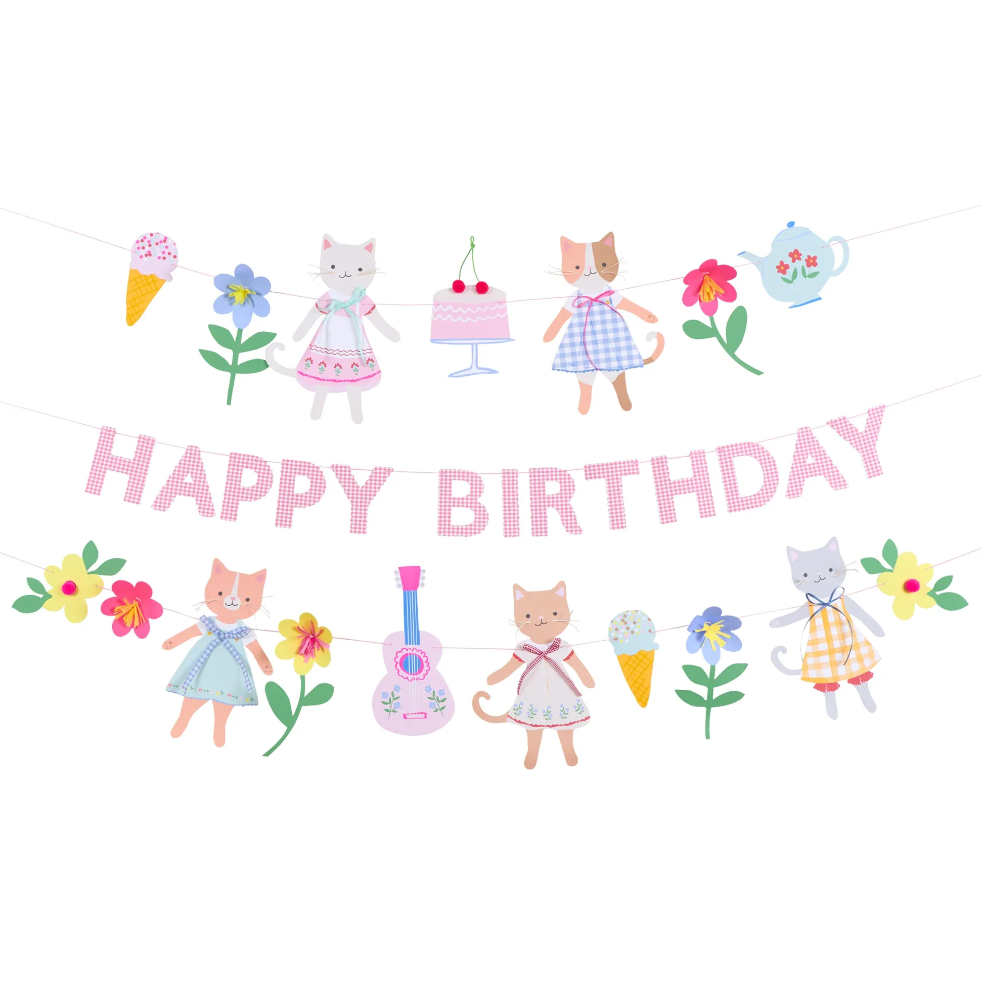 Kitten Club Garland Set