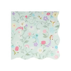 Ladurée Floral Small Napkins, Pack of 16