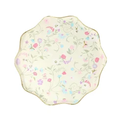 Ladurée Paris Floral Side Plates, Pack of 8