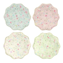 Ladurée Paris Floral Side Plates, Pack of 8