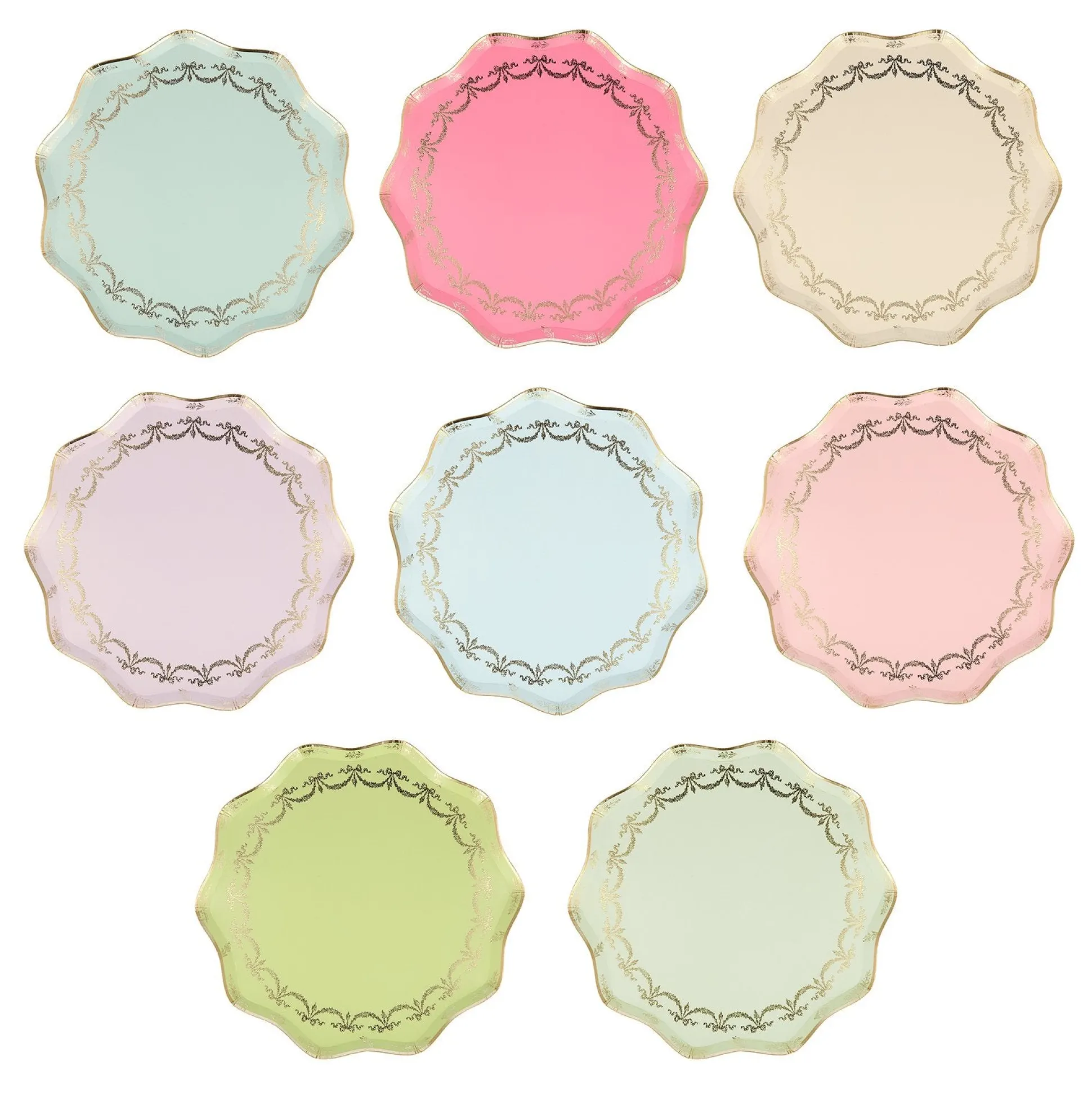 Ladurée Paris Side Plates, Pack of 8