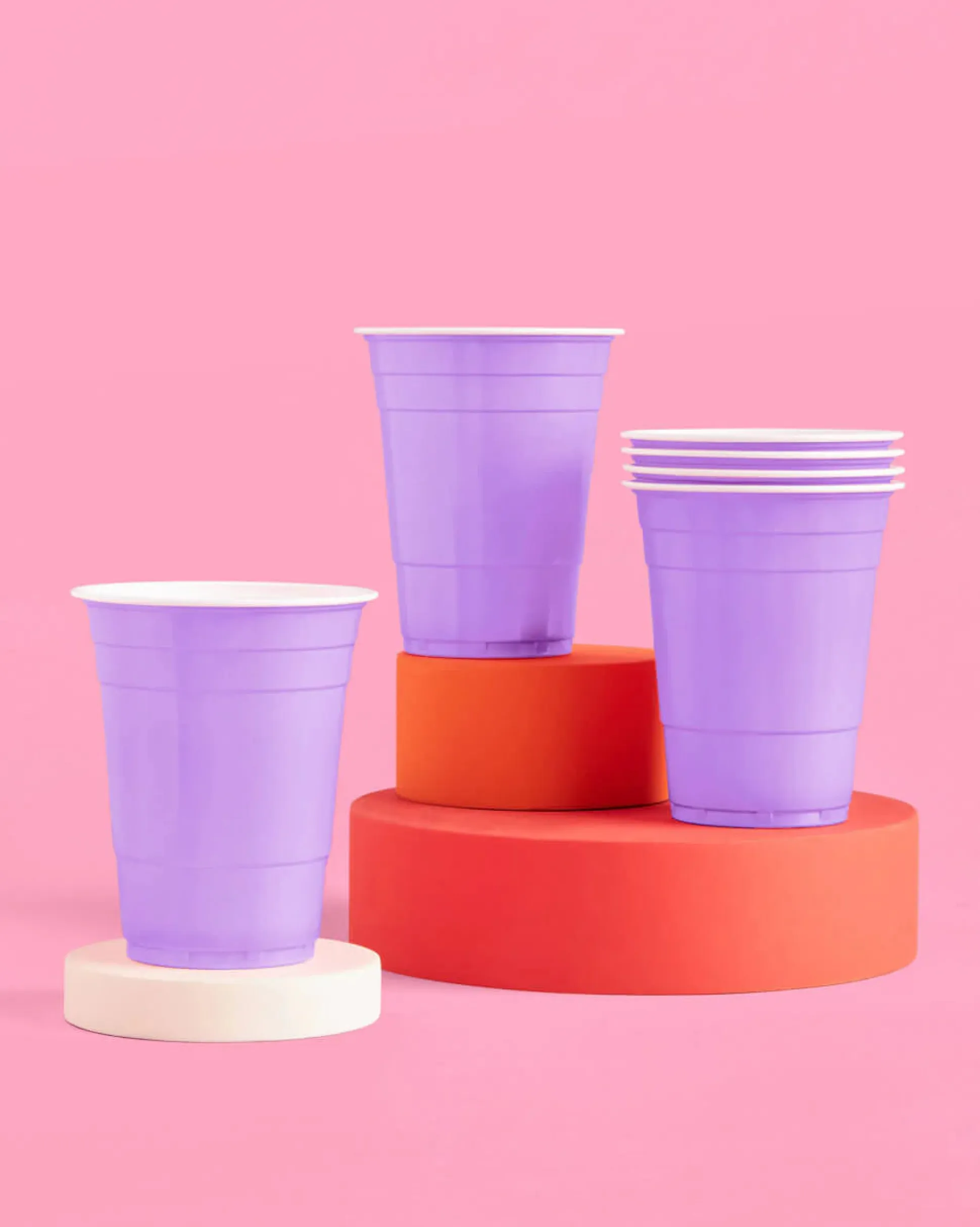 Lavender Haze Cups, Pack of 50