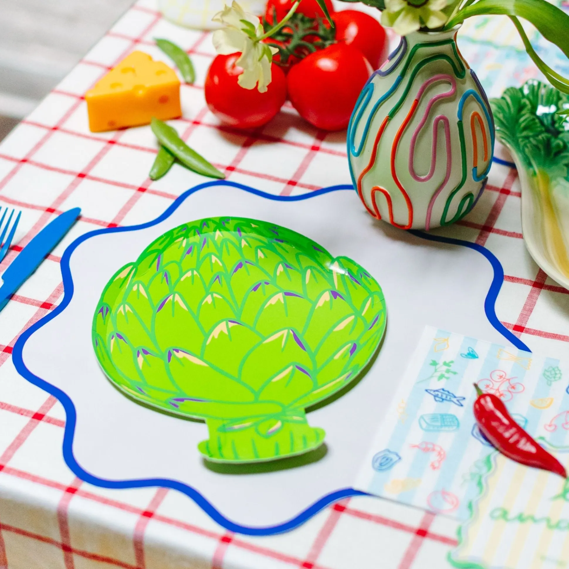 Le Dinner Artichoke Dinner Plates