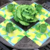 Lemon Rectangle Paper Placemats, Set of 24