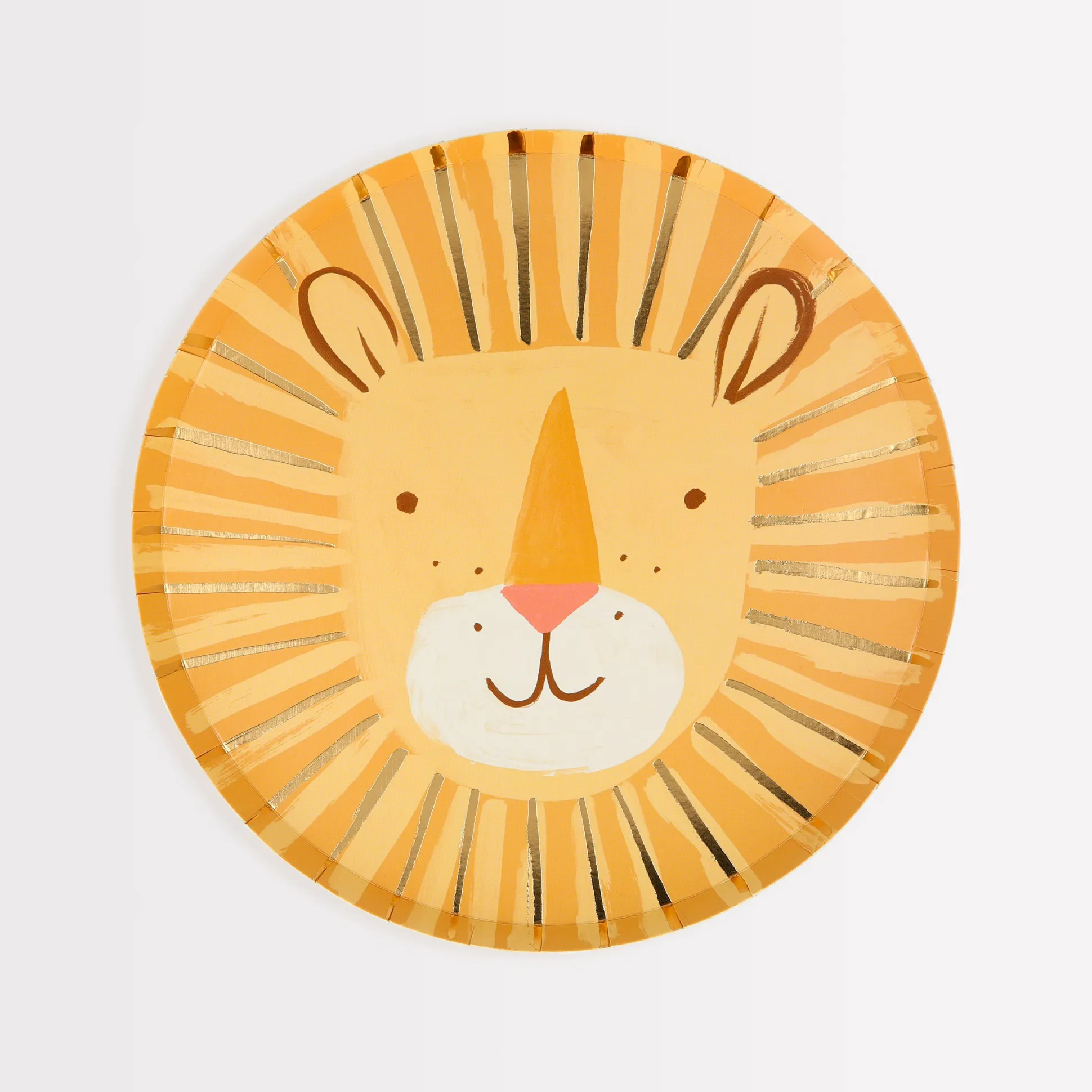 Lion Plates, Pack of 8