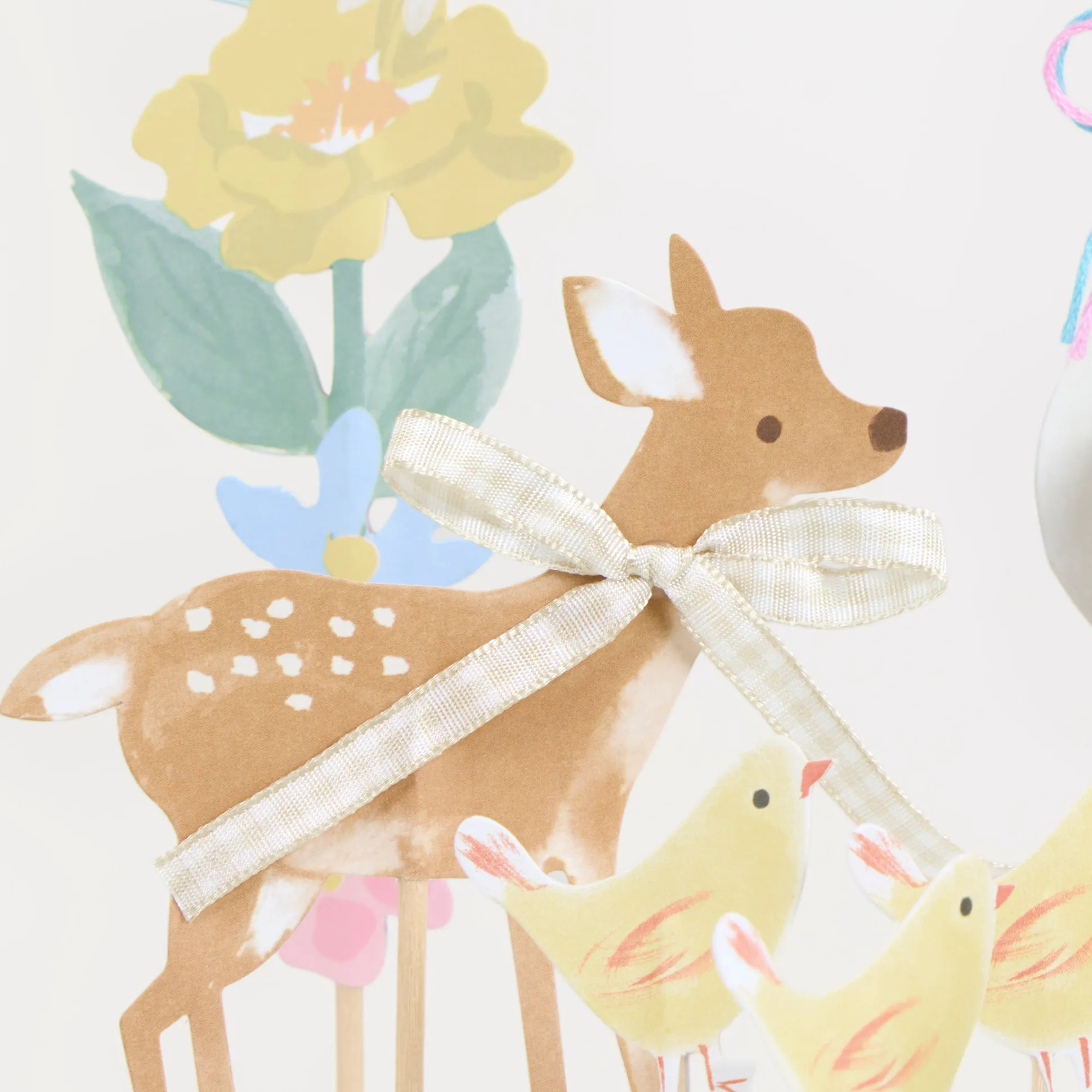 Little Animals Cake Toppers (x 8)