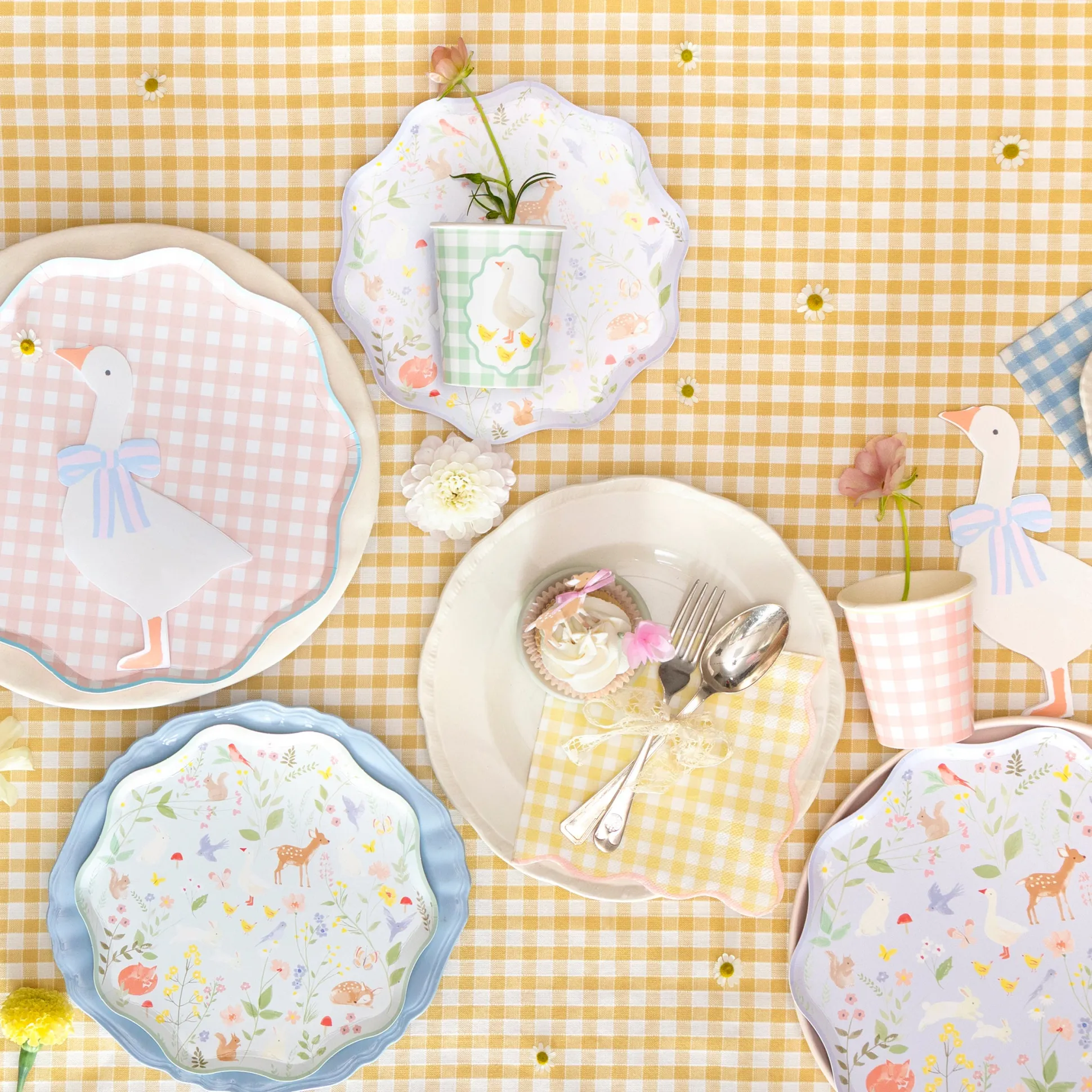 Little Animals Cups (x 8)