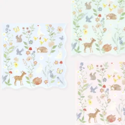 Little Animals Large Napkins (x 16)